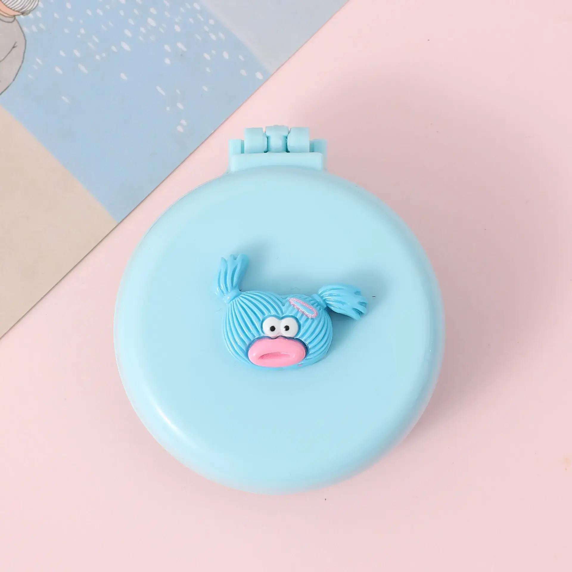 Doll Mini Hair Comb Mirror for Girls
