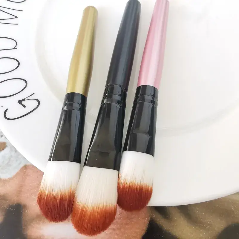 Makeup Brushes Set with Gold Pink Black Handles - Image 6