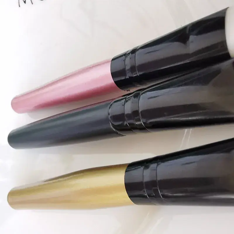 Makeup Brushes Set with Gold Pink Black Handles - Image 7