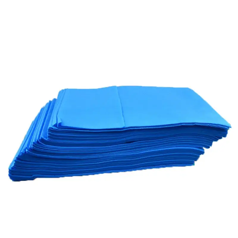 Blue Disposable Non-Woven Bed Sheets Single - Image 5