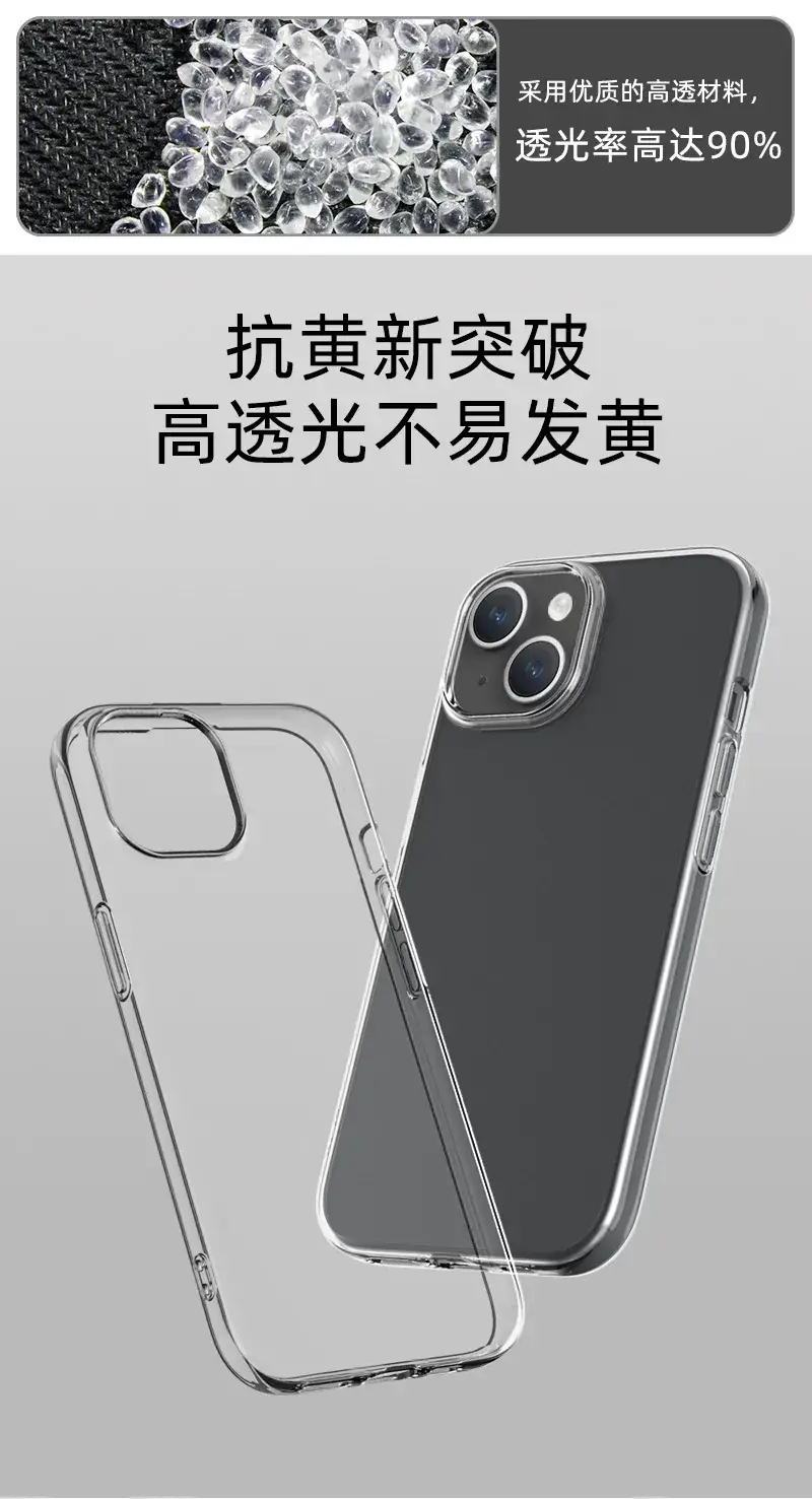 Transparent Tpu Phone Case 1.5mm Thickened — feature 6