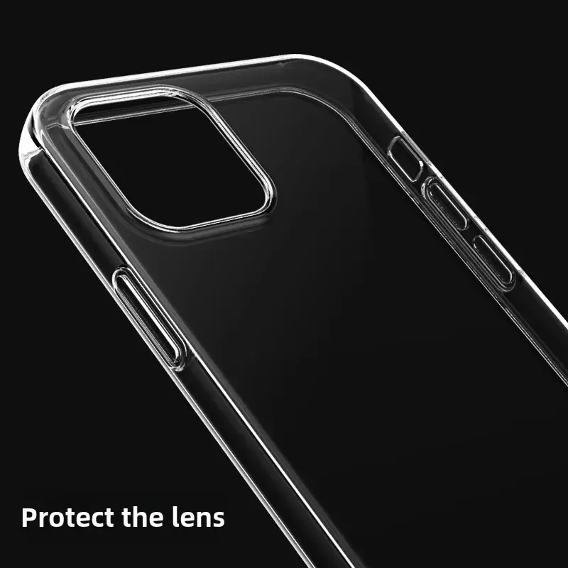 Transparent Tpu Phone Case 1.5mm Thickened