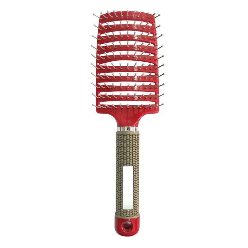 Purple Large Curved Hair Comb for Women