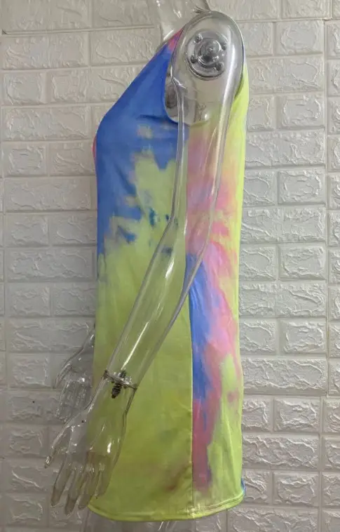 Sleeveless Tie-Dye Color Vest for Women - Image 2