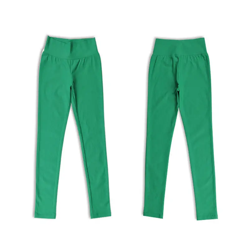 Orange High Waist Yoga Pants for Women Spring Autumn
