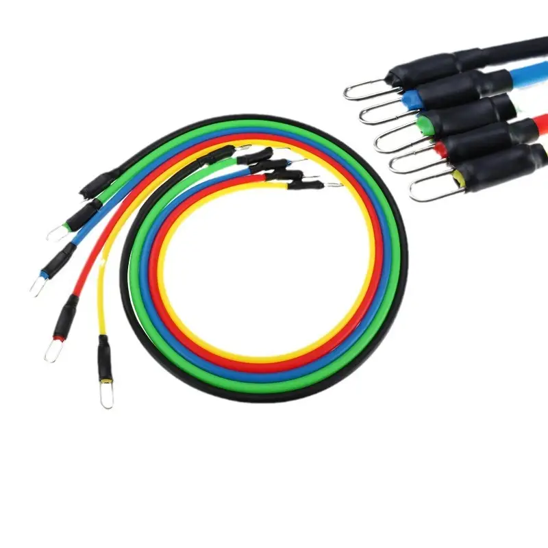 Muscle training belt 11 piece fitness puller pull rope pull rope kit puller kit wholesale
