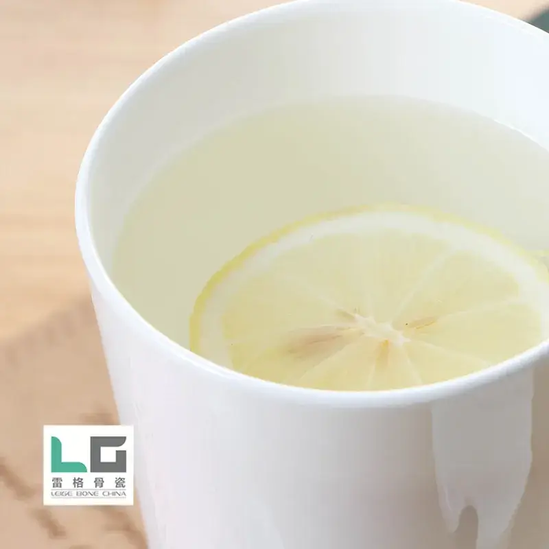 Large White Ceramic Cup with Handle for Gifting - Image 6