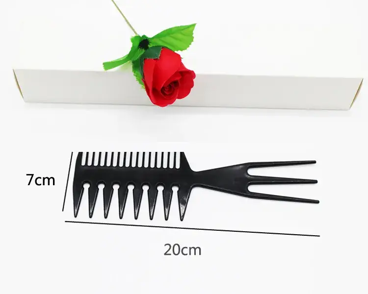 Fashion Dyeing Hair Comb Double-Sided Wide Tooth — feature 5
