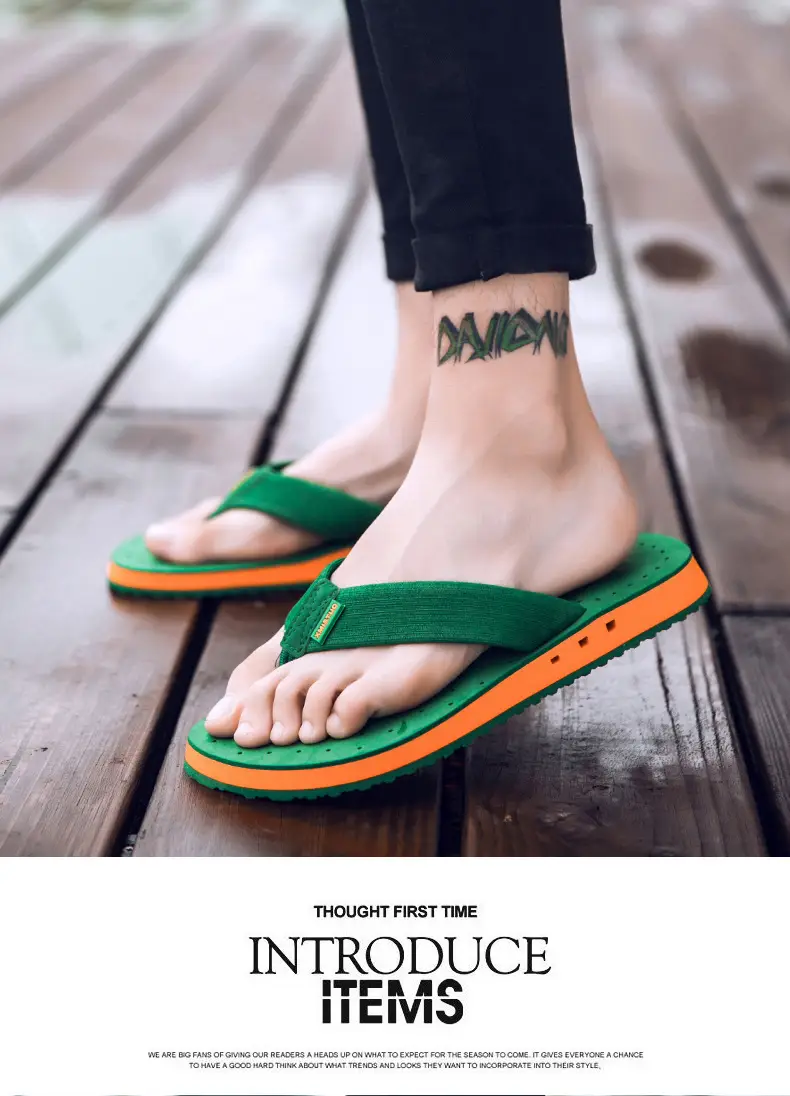 Men Cross Border Flip Flops Red Sole Open Toe Summer — feature 12