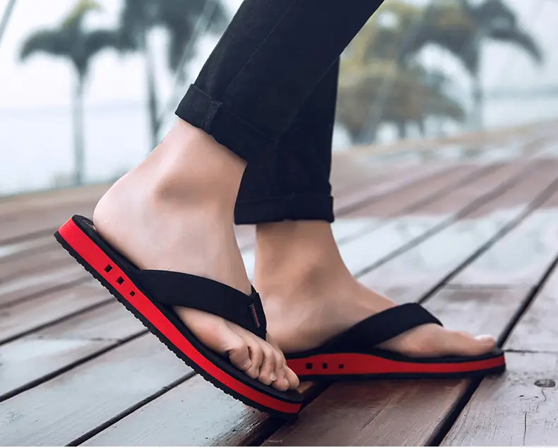 Men Cross Border Flip Flops Red Sole Open Toe Summer — feature 13
