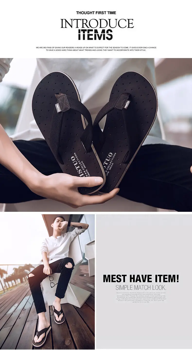 Men Cross Border Flip Flops Red Sole Open Toe Summer — feature 17