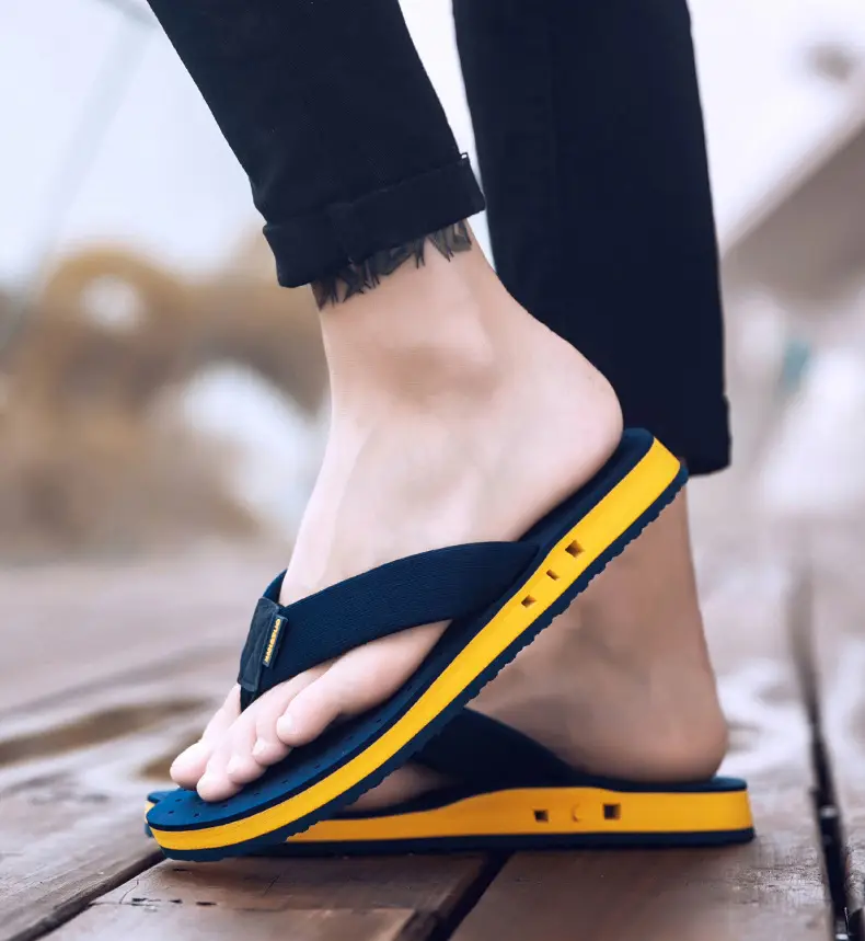 Men Cross Border Flip Flops Red Sole Open Toe Summer — feature 25