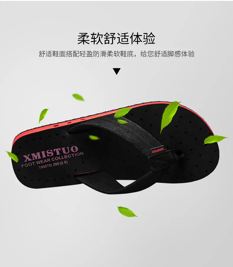 Men Cross Border Flip Flops Red Sole Open Toe Summer — feature 6