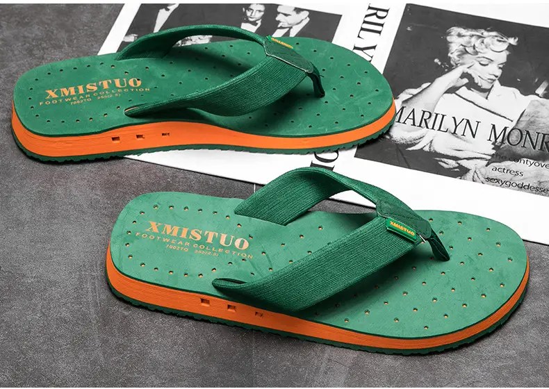 Men Cross Border Flip Flops Red Sole Open Toe Summer — feature 9