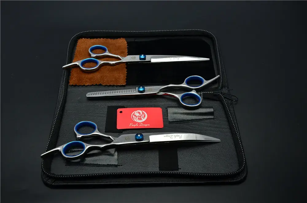 Zilong 7.0 Inch 3-Piece Screw Pet Tooth Scissors Set - Image 3