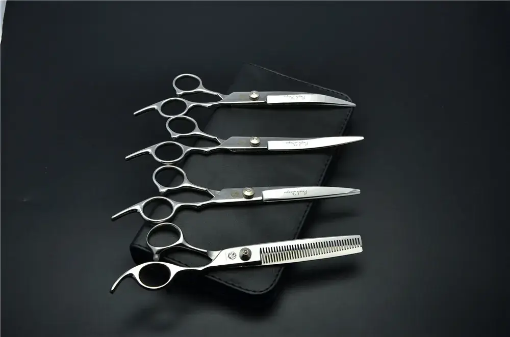 Zilong 4-Piece Silver Hair Scissors Set - Image 3