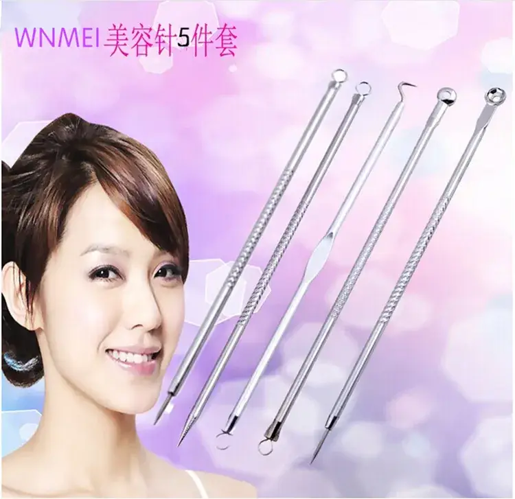 Stainless Steel Acne & Pimple Extractor Set — feature 2