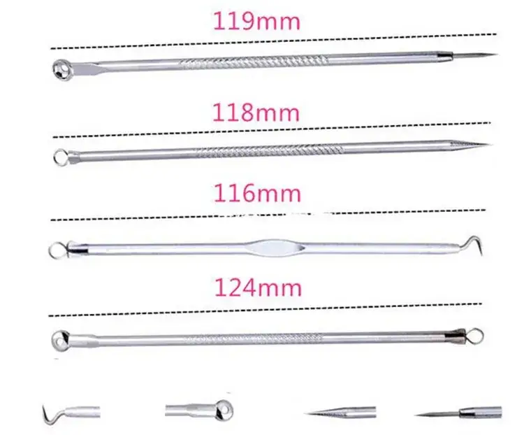 Stainless Steel Acne & Pimple Extractor Set — feature 4
