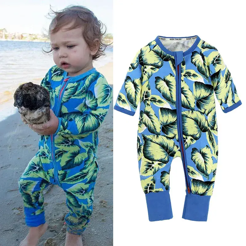 Baby Dinosaur Printed Jumpsuit Set for Newborns