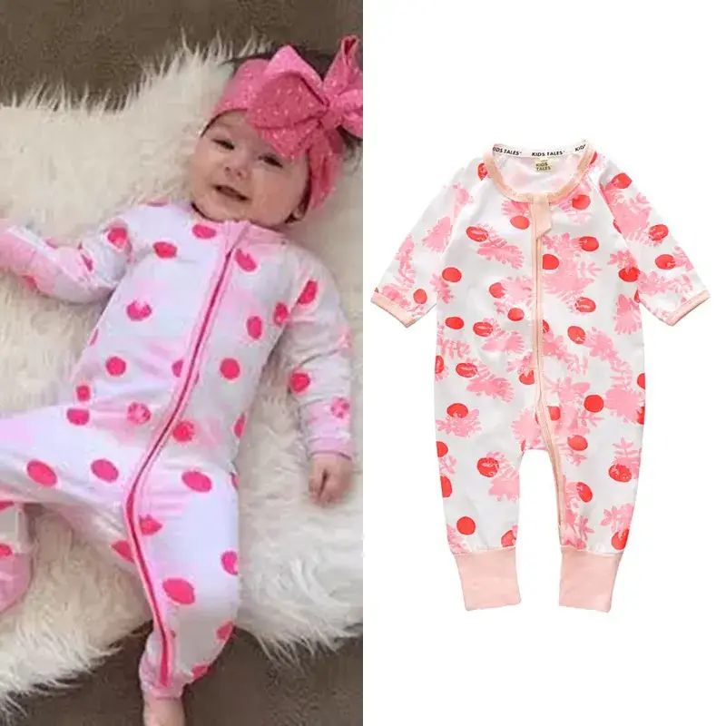 Baby Dinosaur Printed Jumpsuit Set for Newborns