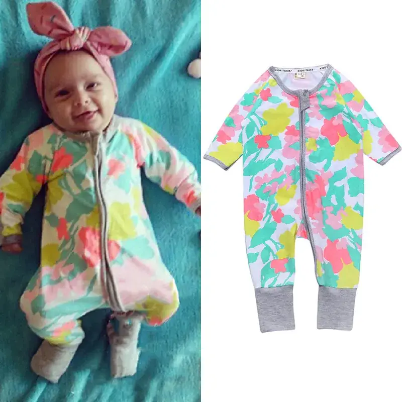 Baby Dinosaur Printed Jumpsuit Set for Newborns