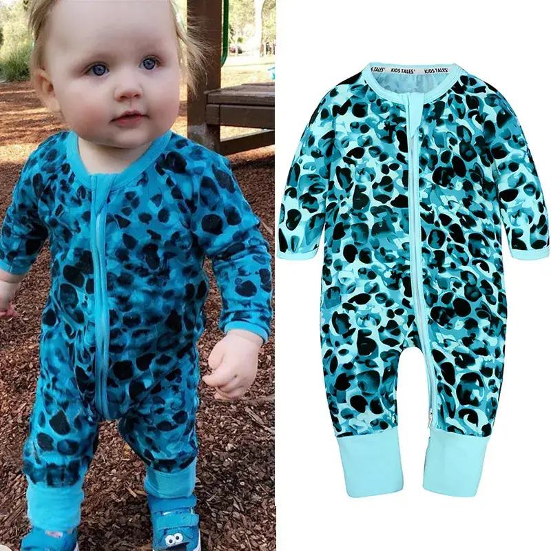 Baby Dinosaur Printed Jumpsuit Set for Newborns