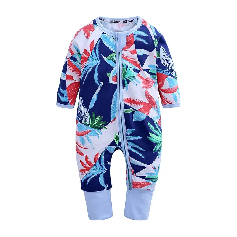 Baby Dinosaur Printed Jumpsuit Set for Newborns