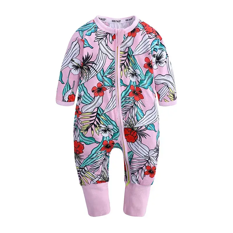 Baby Dinosaur Printed Jumpsuit Set for Newborns
