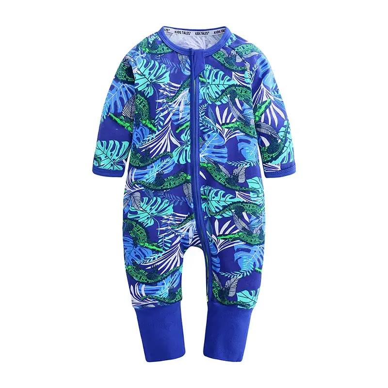 Baby Dinosaur Printed Jumpsuit Set for Newborns