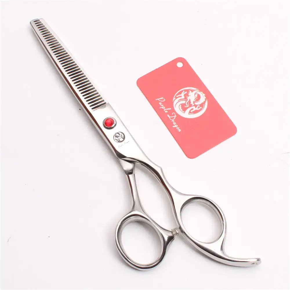 6.5 Inch Colorful Electroplated Pet Grooming Scissors - Image 3