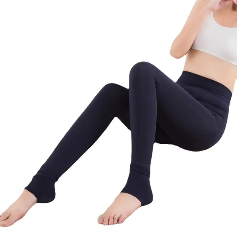 Cross-Border Extra Large Velvet Leggings Warm All-In-One Pants - Image 12