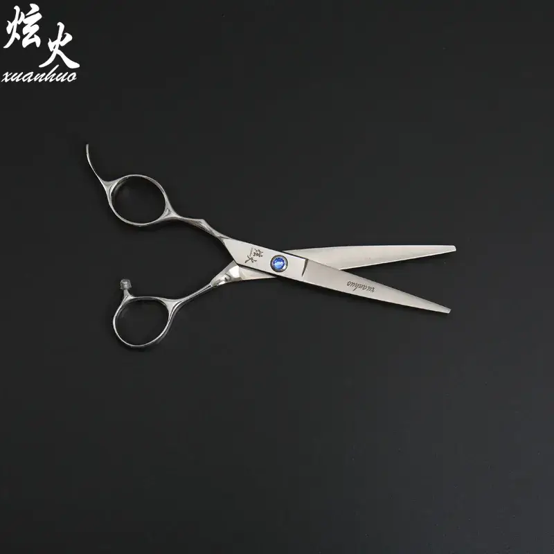 Left-Handed Haircut Scissors Stainless Steel 2 Pcs - Image 5
