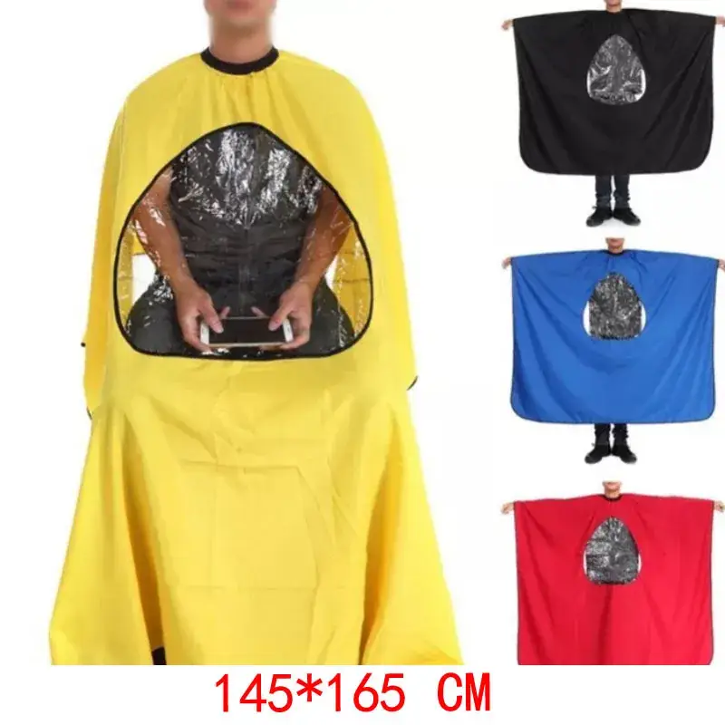 Black Hair Clipper Dress for Men 70x120 Inch