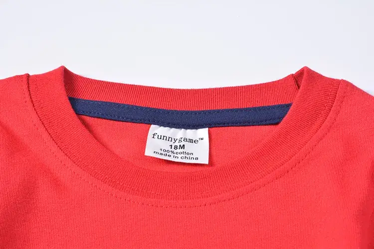 Red Long Sleeve T-Shirt for Girls Wholesale