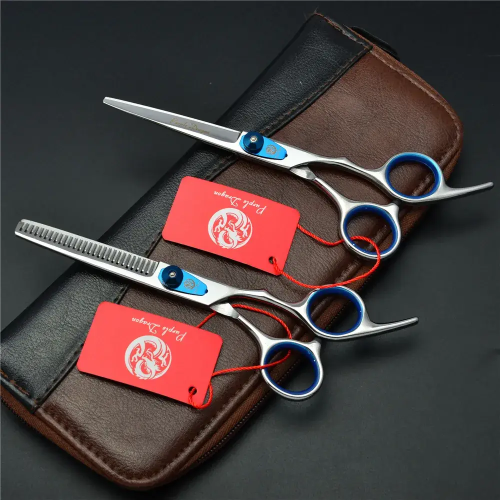 Zilong 6.0 inch Silver Hair Scissors Set