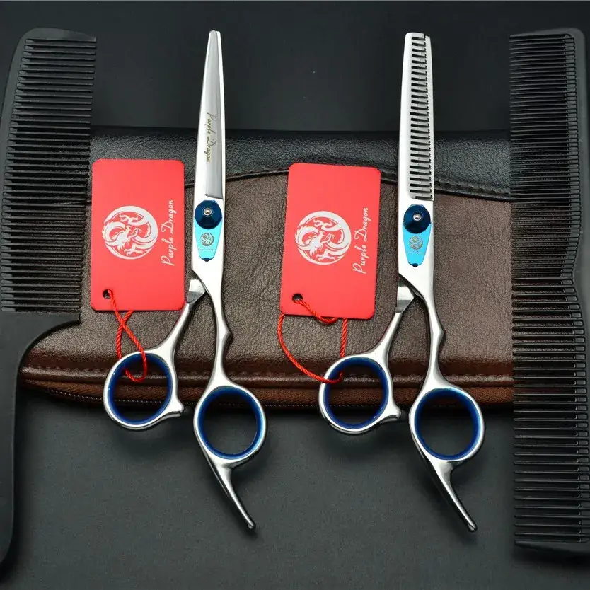 Zilong 6.0 inch Silver Hair Scissors Set