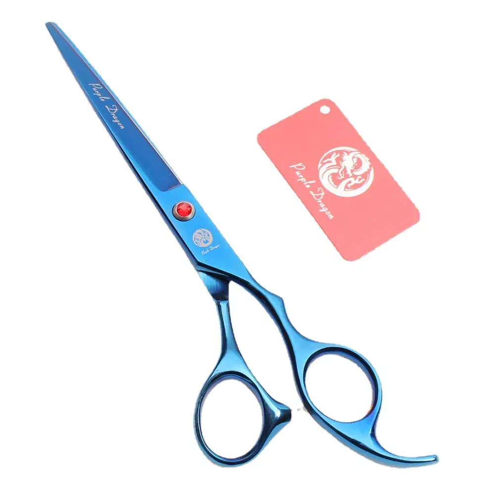 Blue 8.0 Inch VIP Hair Scissors for Big Dogs