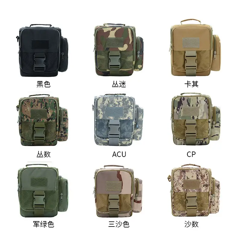 Army Green Waterproof Crossbody Bag for Men - Image 14