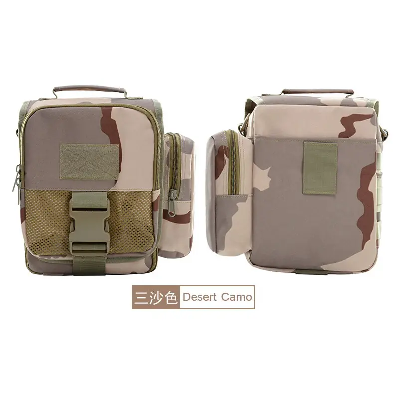 Army Green Waterproof Crossbody Bag for Men - Image 4