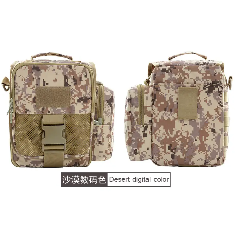 Army Green Waterproof Crossbody Bag for Men - Image 5