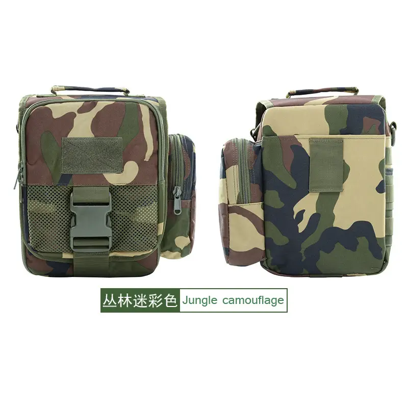 Army Green Waterproof Crossbody Bag for Men - Image 8