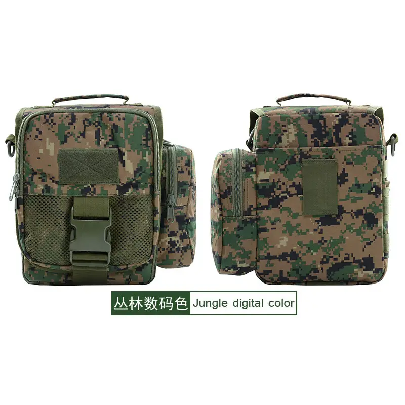 Army Green Waterproof Crossbody Bag for Men - Image 9