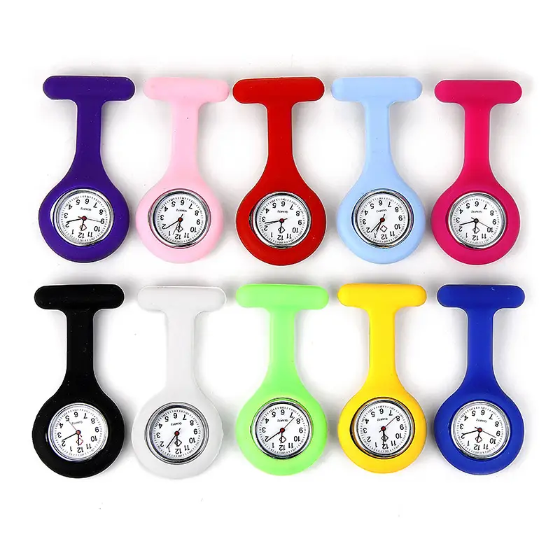 Medical Pin Silicone Watch Student Nurses' Watch Children's Watch Gift Promotional Hanging Watch Wholesale