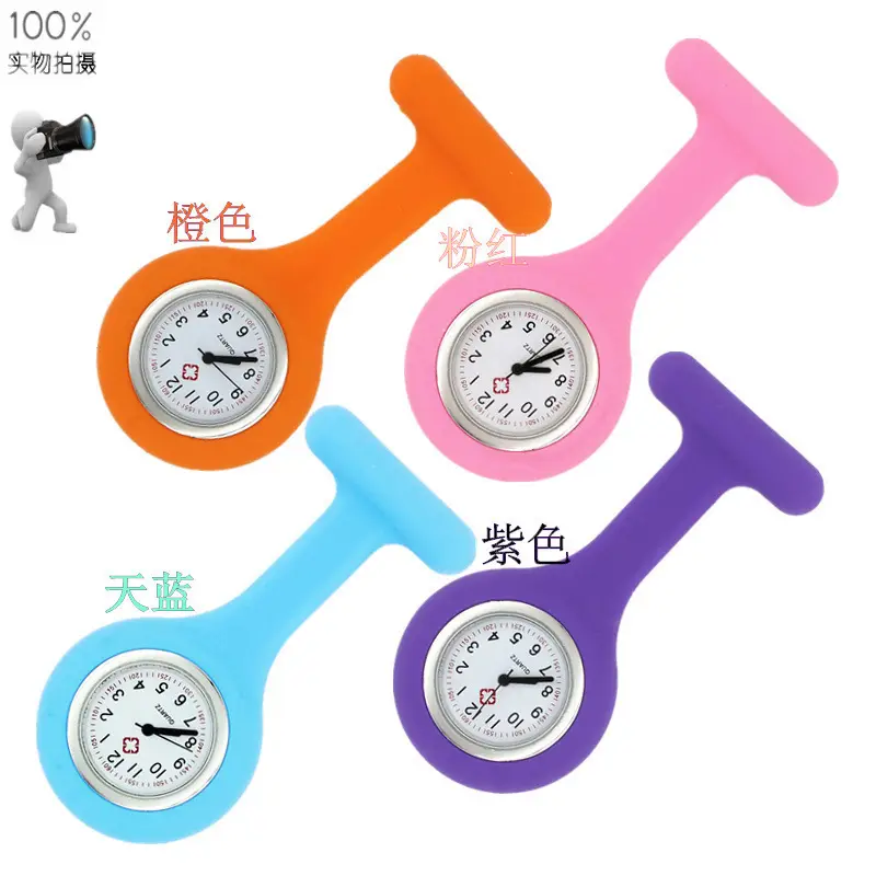 Medical Pin Silicone Watch Student Nurses' Watch Children's Watch Gift Promotional Hanging Watch Wholesale