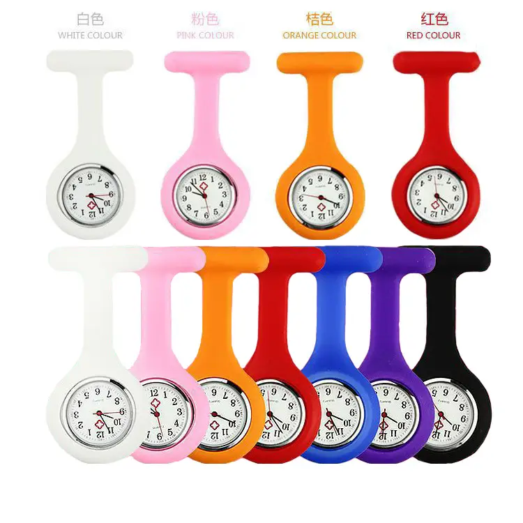 Medical Pin Silicone Watch Student Nurses' Watch Children's Watch Gift Promotional Hanging Watch Wholesale — feature 14