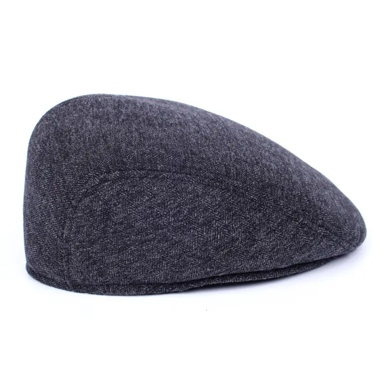 Factory Wool Forward Hat for Men Winter Cap Middle-aged - Image 5