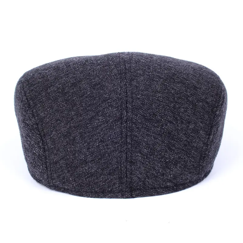 Factory Wool Forward Hat for Men Winter Cap Middle-aged - Image 6