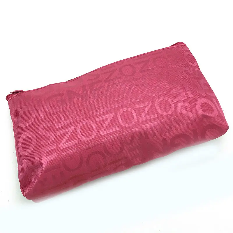 Purple Printed Cosmetic Storage Bag Small Portable - Image 3