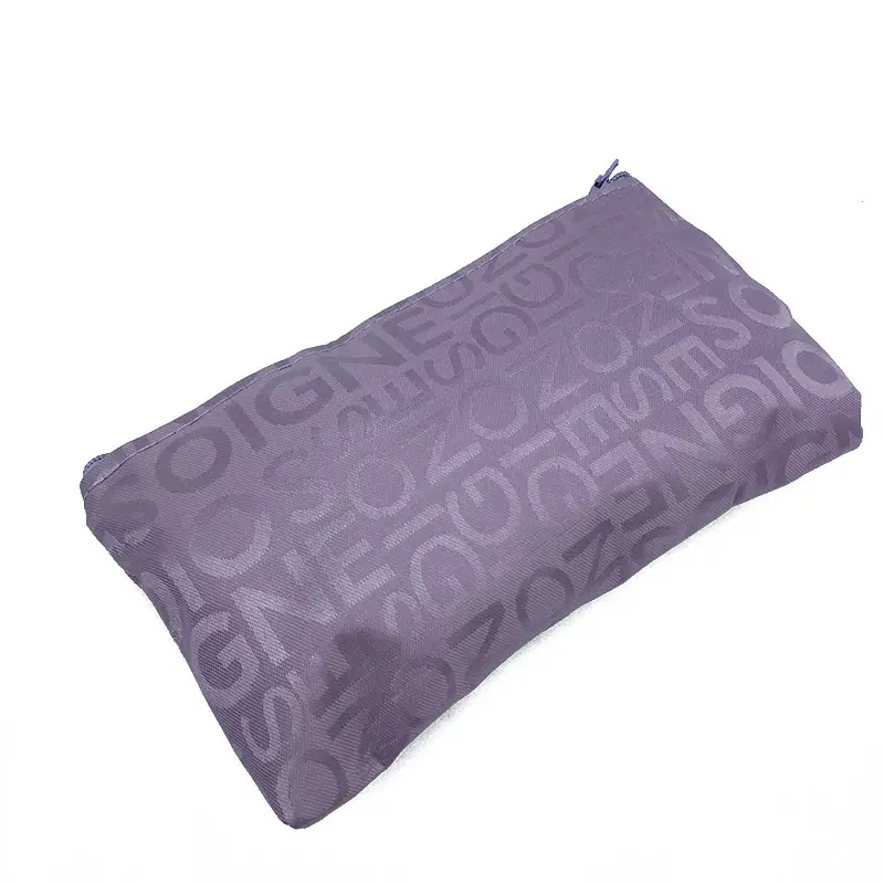 Purple Printed Cosmetic Storage Bag Small Portable - Image 5