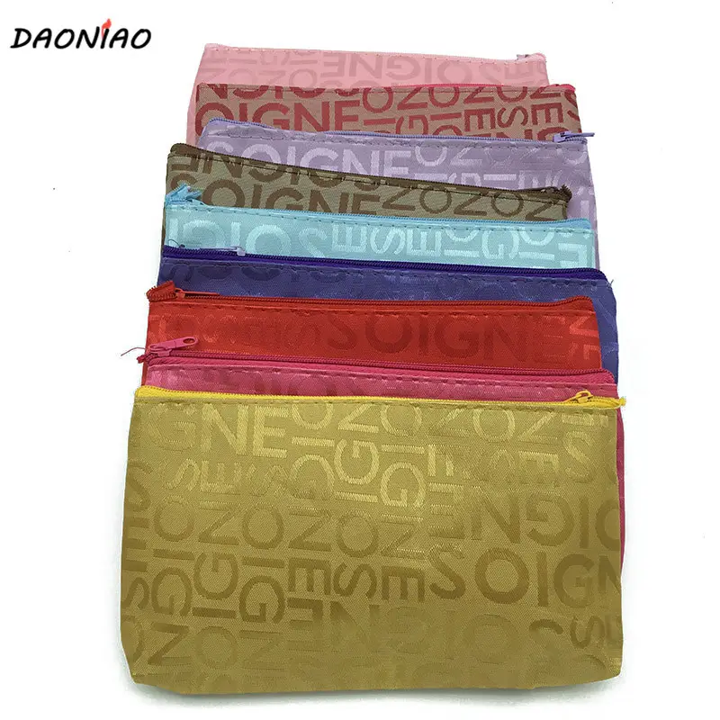 Purple Printed Cosmetic Storage Bag Small Portable - Image 7